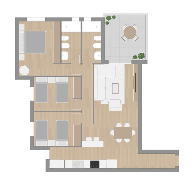 Plan podłogi