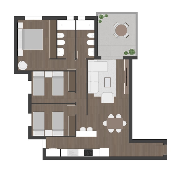 Plan podłogi
