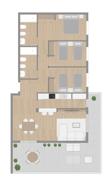 Plan podłogi
