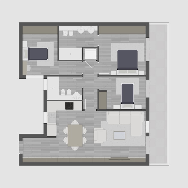 Plan podłogi
