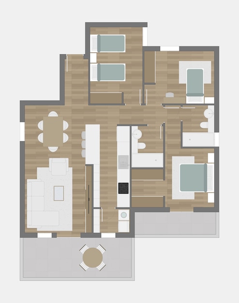 Plan podłogi