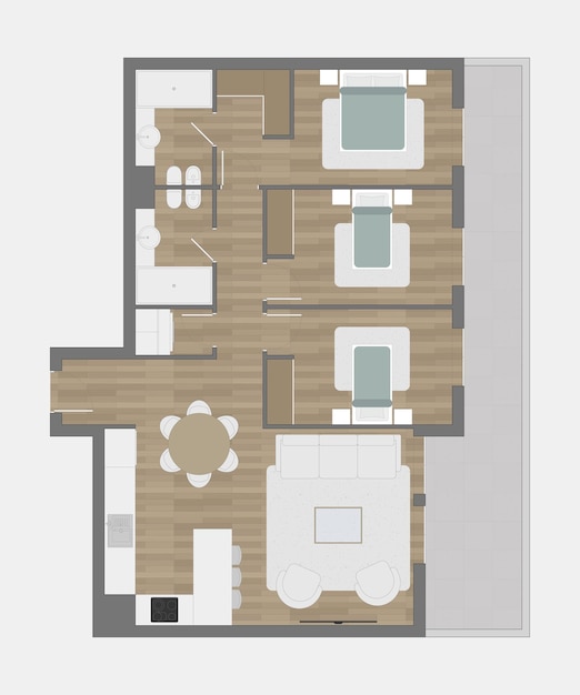 Plan podłogi