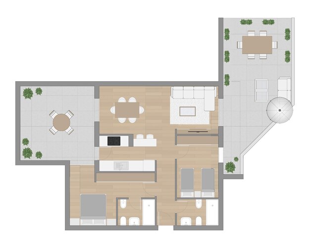 Plan podłogi