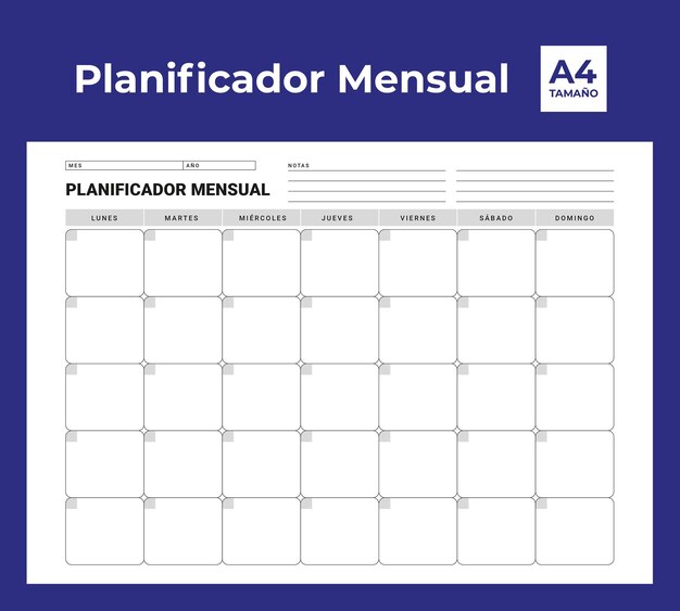 Planificador Mensual