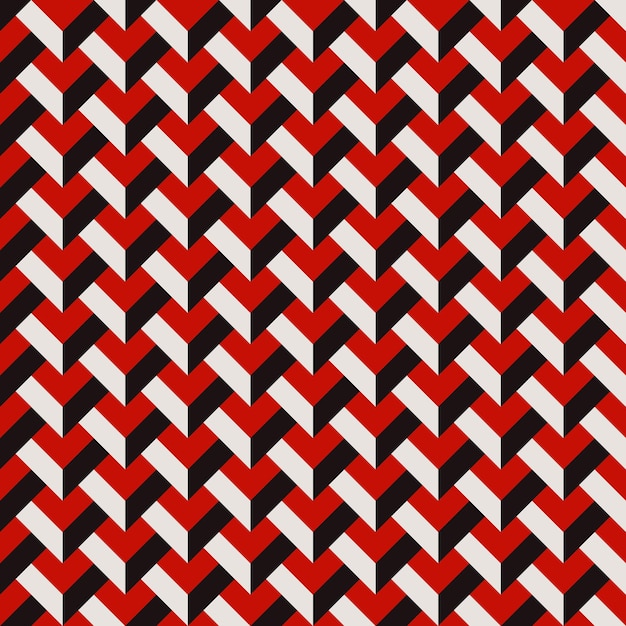 Płaska konstrukcja geometryczny abstrakcyjny wzór tkaniny