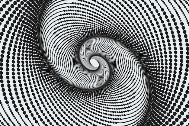 Plik wektorowy płaska konstrukcja spirala koło tło