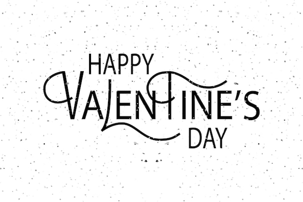 Plik wektorowy płaska konstrukcja stylu happy valentines day logo odznaka i ikona happy valentines day pocztówka