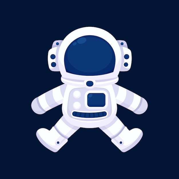 Płaska postać astronauty
