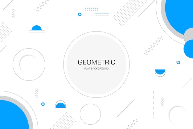 Płaski Geometryczne Tle