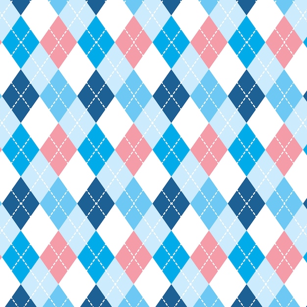 Płaski wzór argyle przypominający sweter