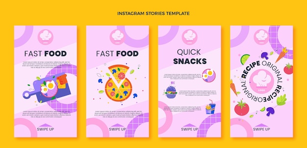 Płaskie historie z fast foodów na Instagramie