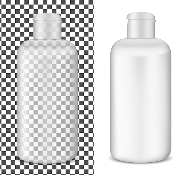 Plastikowa Przezroczysta Butelka Na Balsam Opakowania Na Kosmetyki