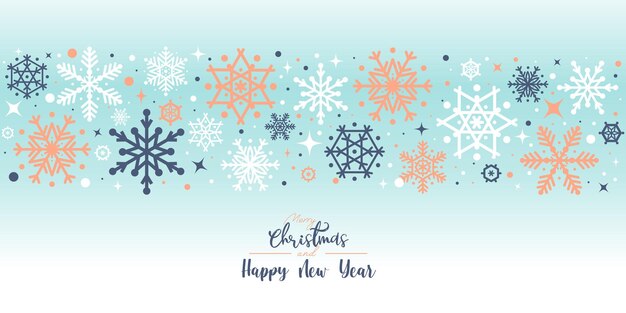 Płatek śniegu na odosobnionym tle Border Card Christmas icon Vector illustration