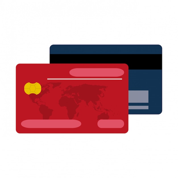 Plik wektorowy płatności kartą kredytową