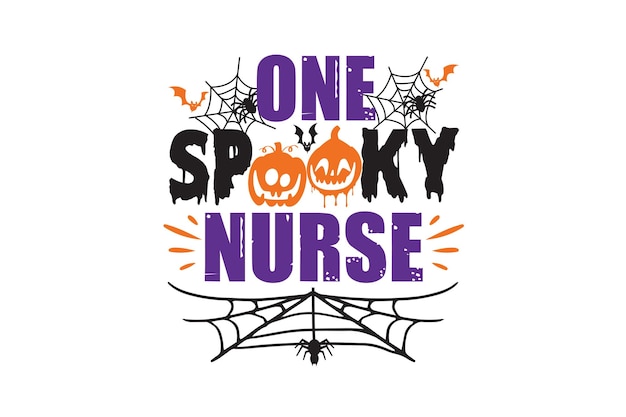 Plik One Spooky Nurse Vector