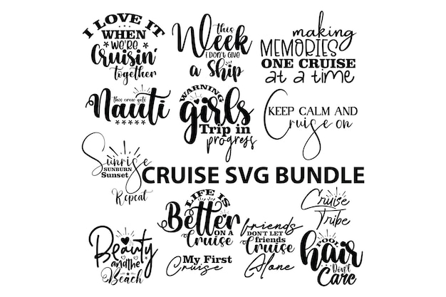 Plik Pakietu Cruise Svg