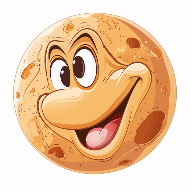 Pluto_cartoon_charactervector_illustration