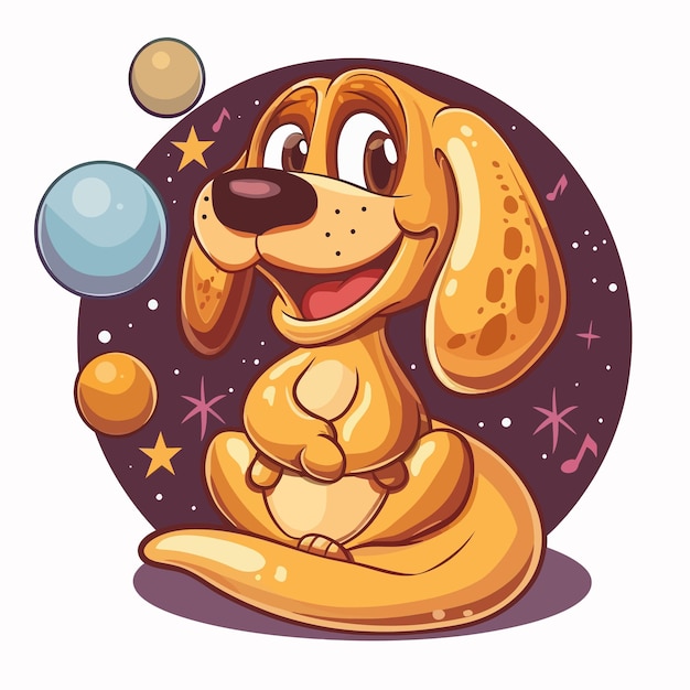 Plik wektorowy pluto_cartoon_charactervector_illustration