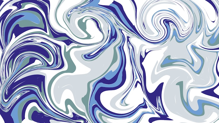 Wektor płynna marmurowa konsystencja, kolorowa marmurkowa powierzchnia. tło atrament watermarble.