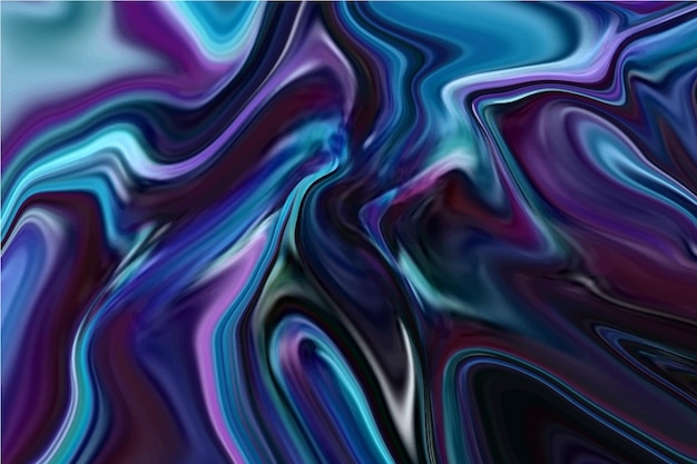 Płynne tło Streszczenie kolorowej płynnej wkładki Abstrakcyjna tekstura płynnego akrylu