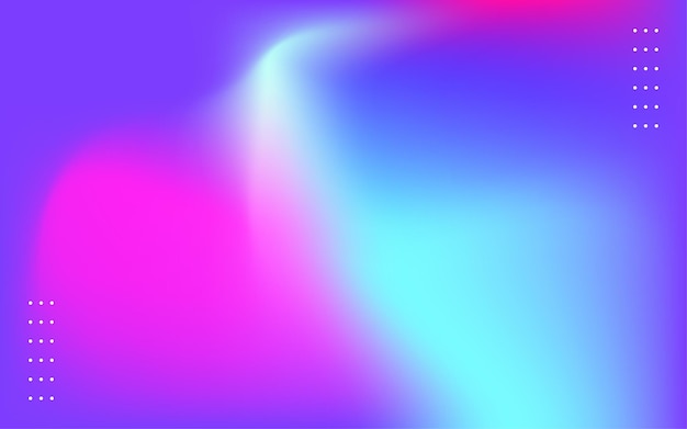Płynny gradientowy kolorowy styl tła tech futurystyczny abstrakcyjny plakat