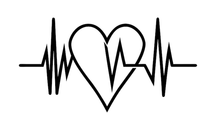 Wektor pobierz heart beat pulse line koncepcja projektowania wektor art ilustracja ta koncepcja projektowania izolowana