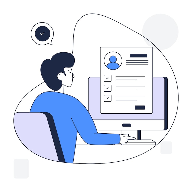 Wektor pobierz zarys ilustracji cv online