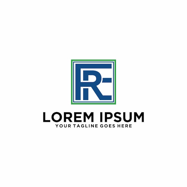 Początkowa litera FRE logo firmy