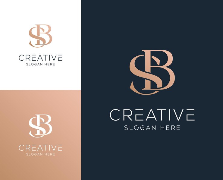 Wektor początkowa litera sb ilustracja wektorowa projektu logo bs