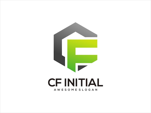 POCZĄTKOWY GRADIENT LOGO CF