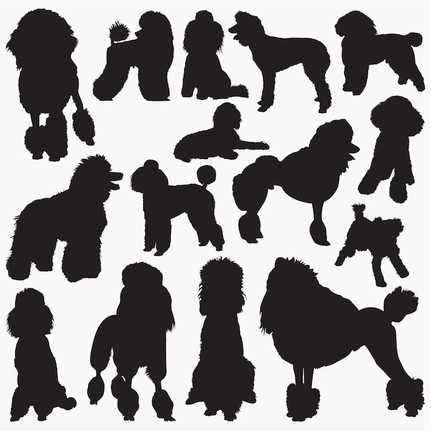 Poddle Silhouettes