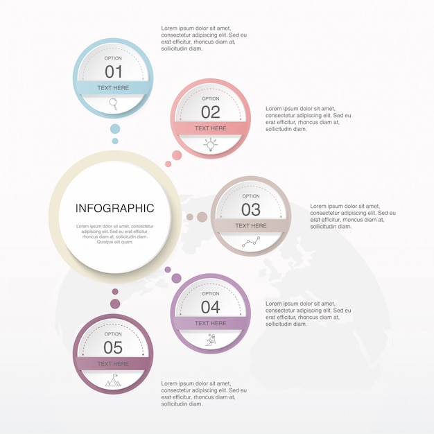 Podstawowe Koła Infografiki