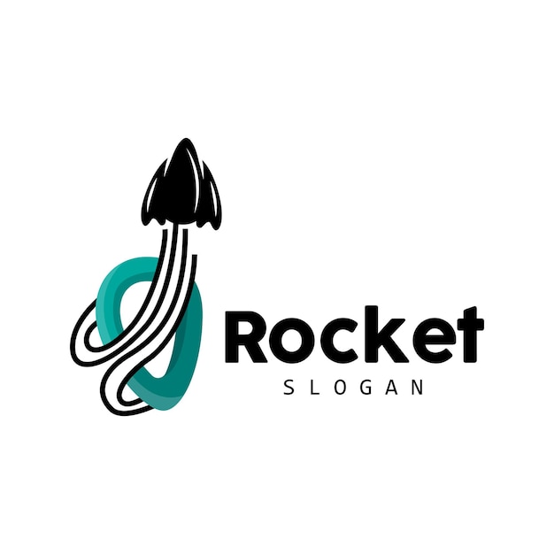 Pojazd Do Eksploracji Kosmosu Rocket Logo Design