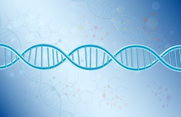 Pojęcie Dna na błękitnym tle
