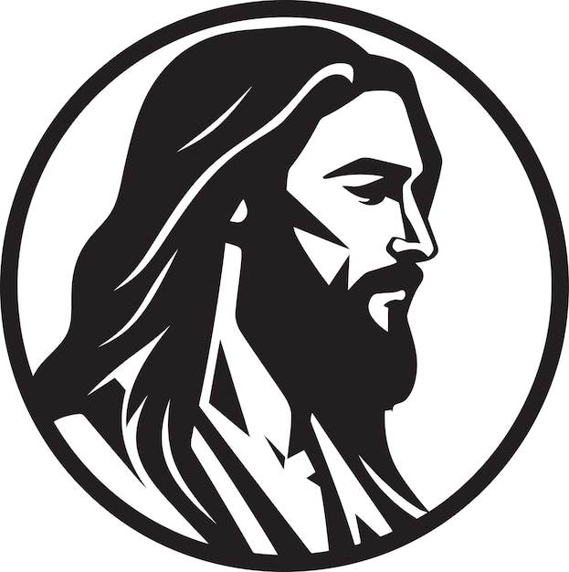 Plik wektorowy pokazywanie zbawiciela techniki dla jezusa ilustracje ikoniczne obrazy jezusa w sztuce