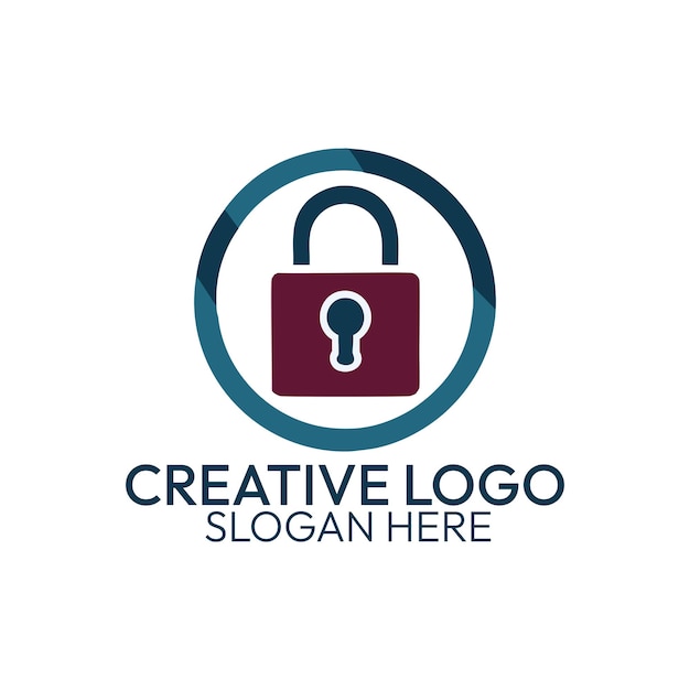 Plik wektorowy połączenie logo tarczy z formularzami kluczy koncepcja projektowania szablonu logo bezpieczeństwa