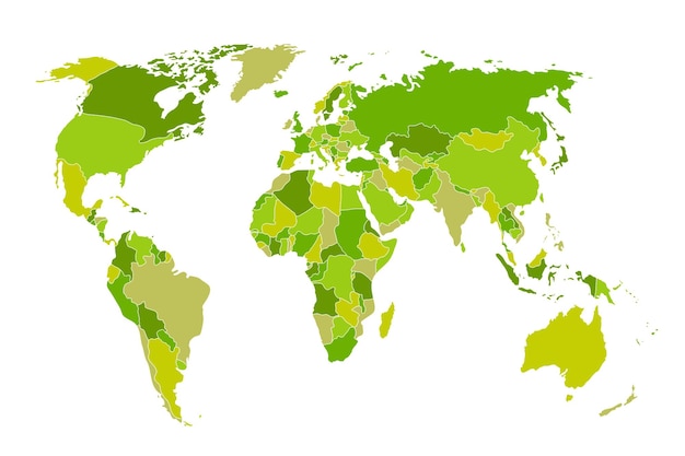 Polityczna Mapa świata