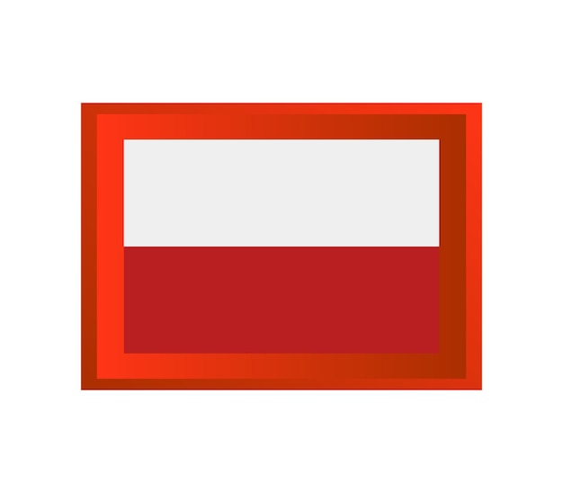 Plik wektorowy polska flaga