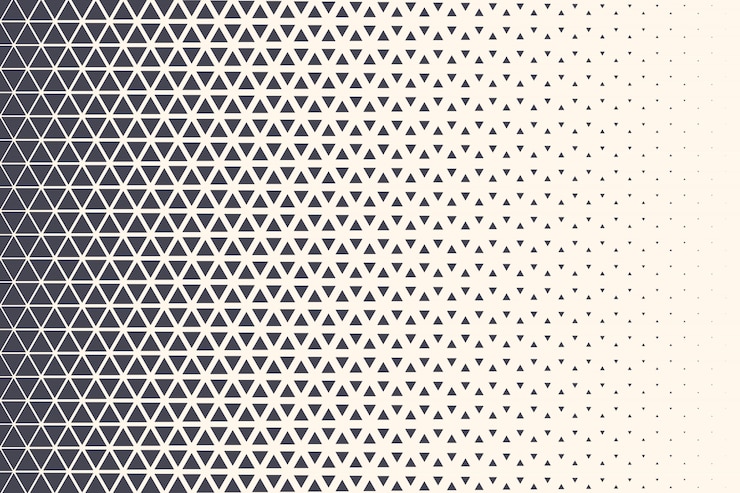 Półtony trójkąty wzór technologii streszczenie tło geometryczne