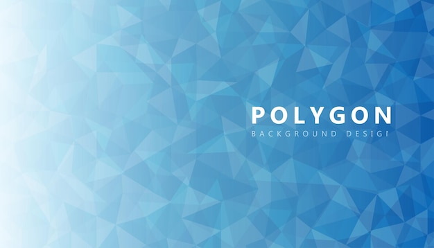 Polygon Abstract Ilustracja wektorowa wielokątnego trójkąta geometrycznego