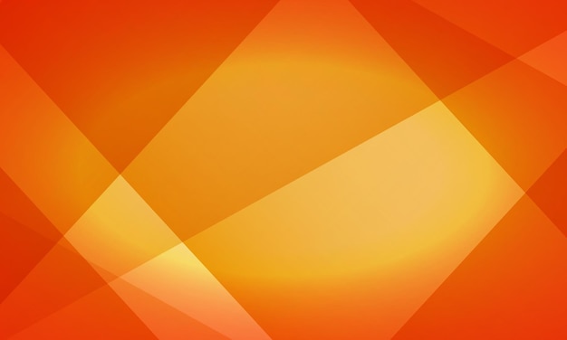 Pomarańczowe i żółte abstrakcyjne tło z trójkątnymi narożnikami jasny gradient kolorystyczny mozaika geometryczna