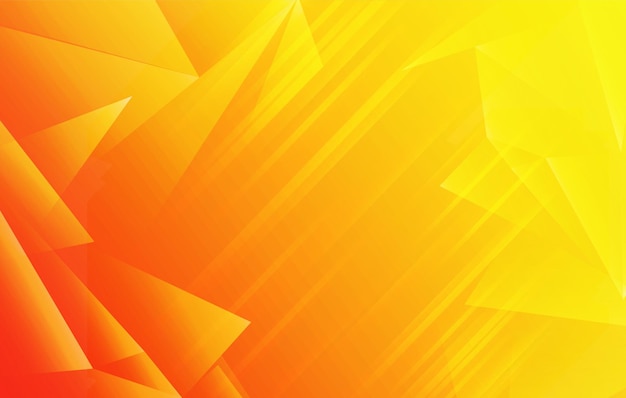 Pomarańczowy Abstrakcyjny Kształt Geometryczny Wektor Tła żółty Wielokątny Wektor Tła Geometrycznego Wzoru