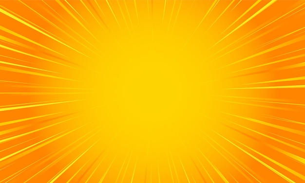 Pomarańczowy gradient ray burst w stylu kropki w tle wektor wzór