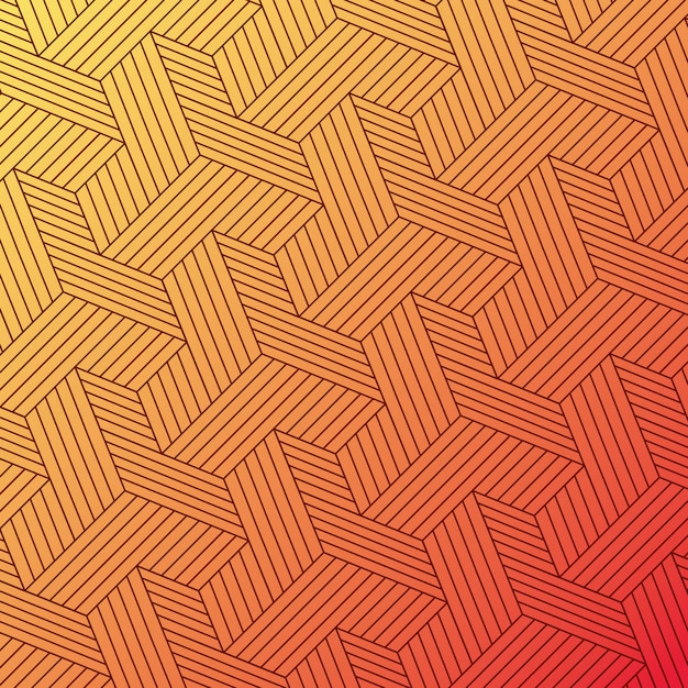 Pomarańczowy żółty gradient i wzór tła, projekt okładki.