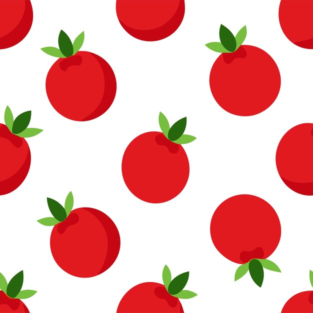 Pomegranate fruit seamless pattern vector art and illustration (Sztuka wektorowa i ilustracja)