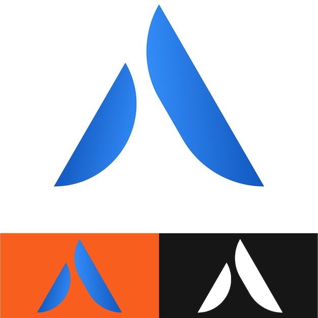 Plik wektorowy pomysł na projekt logo alpha