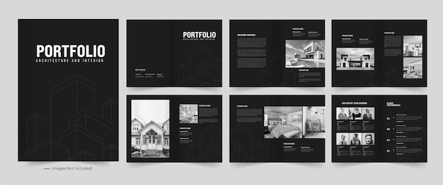 Portfolio Design A4 Portfolio Architektura Portfolio