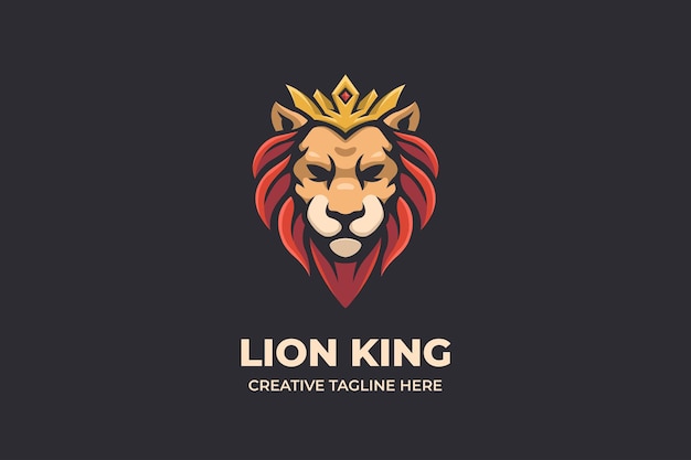 Postać Logo Maskotka Król Lew