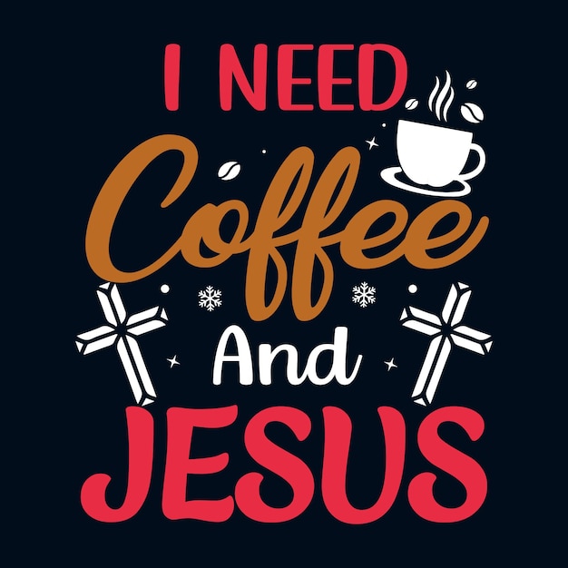 Potrzebuję Szablonu Projektu Koszulki Z Kawą I Jezusa