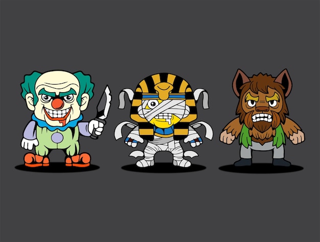Potwory Halloween